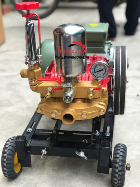 Máy Rửa Xe Áp Lực Cao Nakawa NK3098 Lắp Motor 4KW Việt Hung