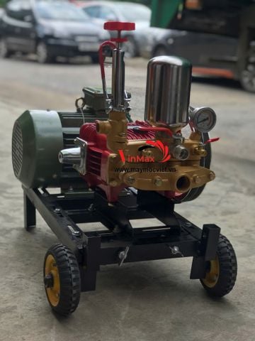 Máy Rửa Xe Áp Lực Cao Nakawa NK3098 Lắp Motor 5.5KW Việt Hung