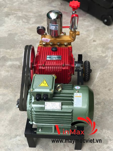 Máy Rửa Xe Áp Lực Cao Nakawa NK3098 Lắp Motor 5.5KW Việt Hung