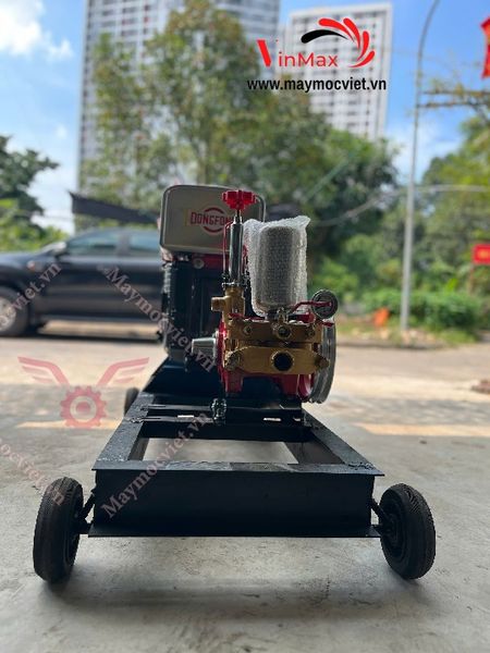 Máy xịt sát trùng chuồng trại động cơ dầu D15, đầu xịt 7HP VMX157
