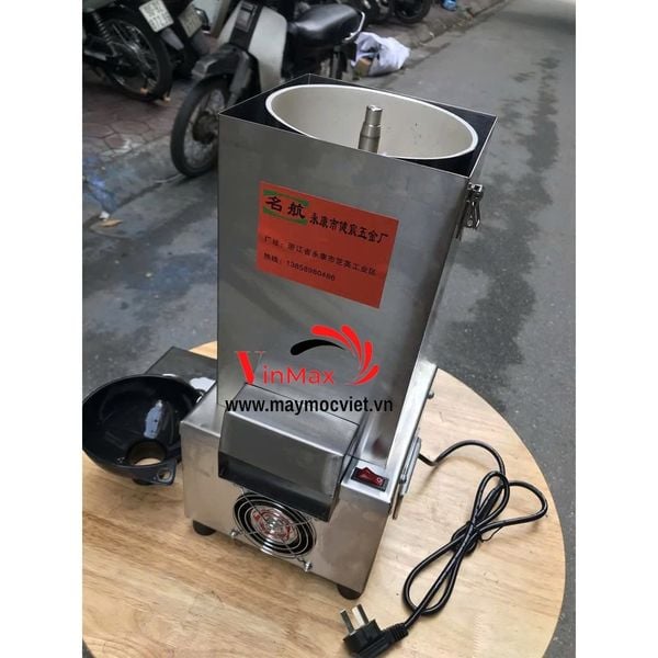 Máy bóc vỏ lụa hạt lạc mini gia đình dùng điện 220V Turbo TBL30