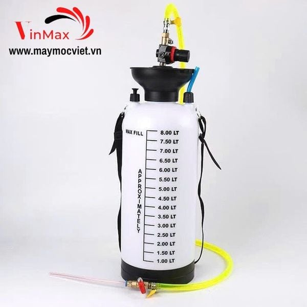 Bình bơm dầu cầu, bơm dầu hộp số tự động bằng khí nén Turbo 8L