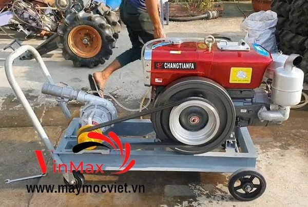 Máy Bơm Tưới Tiêu Văn Thể VT6 Đầu Nổ D24