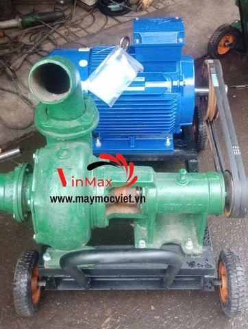 Máy bơm hút cát D100 motor 11kW Turbo TBC1011
