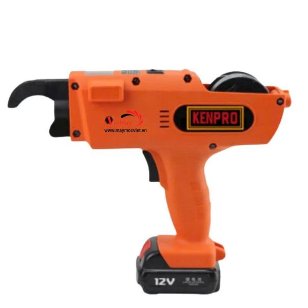 Máy buộc dây thép, kẽm dùng pin Kenpro K12