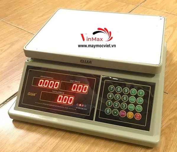 Cân Điện Tử Tính Tiền QUA 832 – 30kg Chính Xác Cao, Bền Bỉ Cho Kinh Doanh