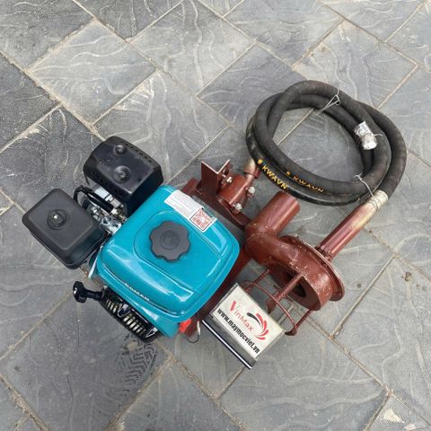 Máy hút bùn biogas cáp mềm chạy xăng 6.5HP TBH650