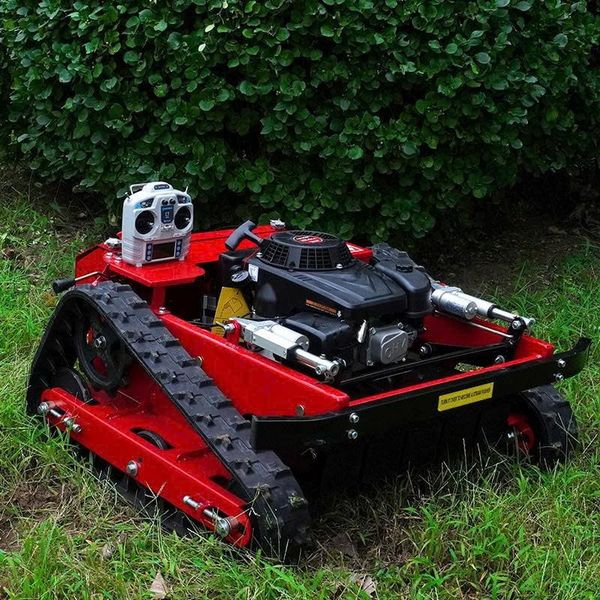 Máy cắt cỏ bánh xích điều khiển từ xa chạy xăng Turbo TBX550