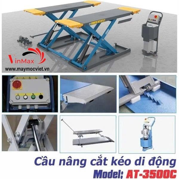 Cầu Nâng Cắt Kéo Di Động 3,5 Tấn Autolift AT-3500C