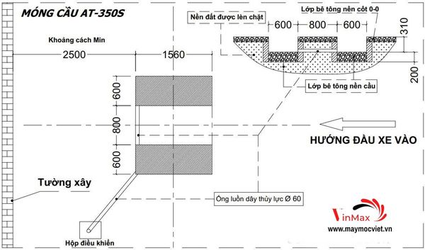 Cầu Nâng Cắt Kéo Nâng Bụng AT-350S 3.5 Tấn