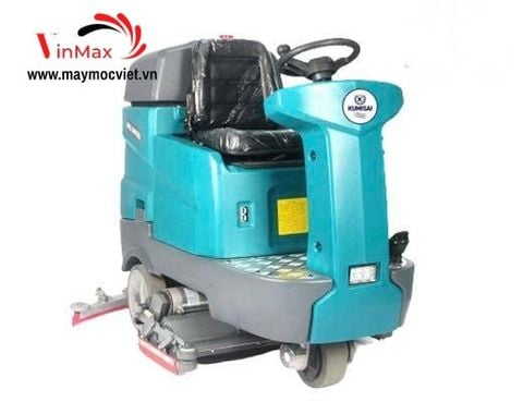Máy chà sàn ngồi lái tích hợp quét rác Kumisai KMS D9X