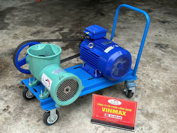 Máy Đùn Xương Gà Công Nghiệp Cối 62 Motor 7.5kW Turbo TB6275