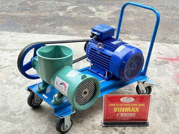 Máy Đùn Xương Gà Công Nghiệp Cối 62 Motor 7.5kW Turbo TB6275