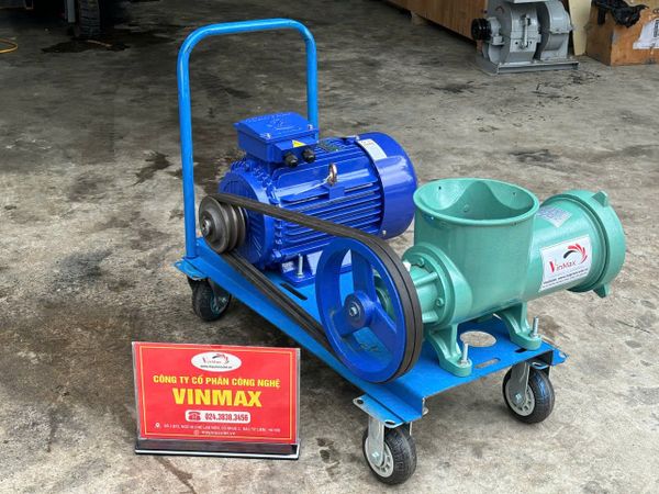 Máy Đùn Xương Gà Công Nghiệp Cối 62 Motor 7.5kW Turbo TB6275