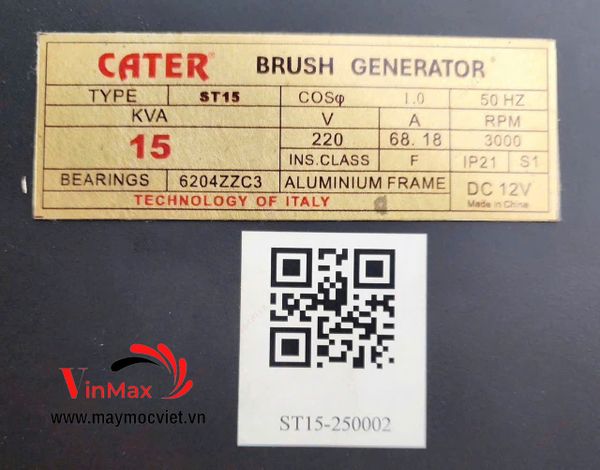 Củ Phát Điện Cater ST15