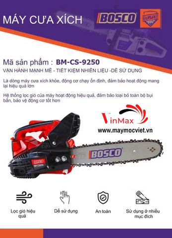 Máy Cưa Xích Bosco 2 Thì BM-CS9250