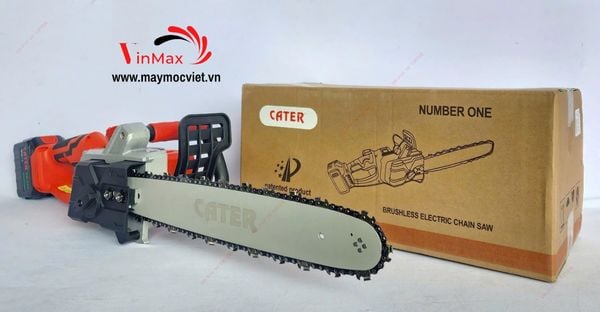Máy Cưa Xích Điện Cater 21V 5000mAh x 2 – Model CĐ21V