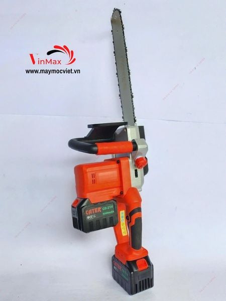 Máy Cưa Xích Điện Cater 21V 5000mAh x 2 – Model CĐ21V