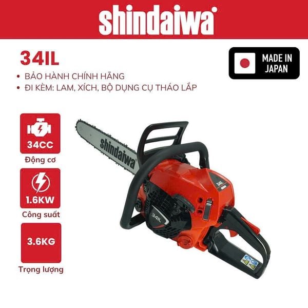 Máy Cưa Shindaiwa 341
