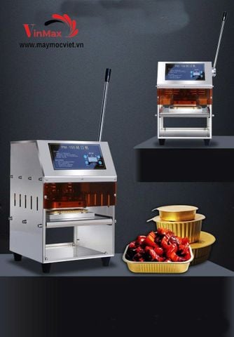 Máy Dán Miệng Hộp Nhôm Bán Tự Động Turbo PM150