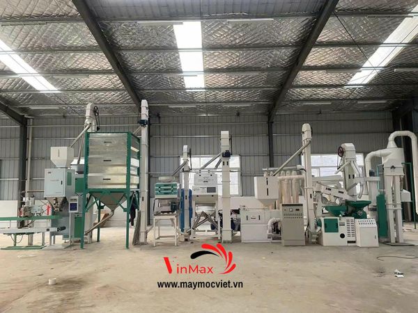 Dàn máy xay xát gạo liên hoàn tự động Takyo TK20-18CN