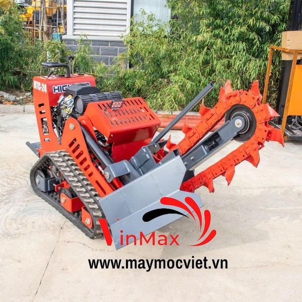 Máy Đào Rãnh, Xẻ Rãnh Turbo HTC24