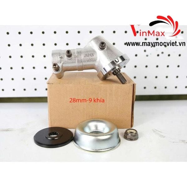 Đầu Bò Gắn Máy Cắt Cỏ Honda Volga 28-9 Khía