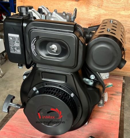 Động Cơ Chạy Dầu 15HP Đề Điện Turbo TB195FE