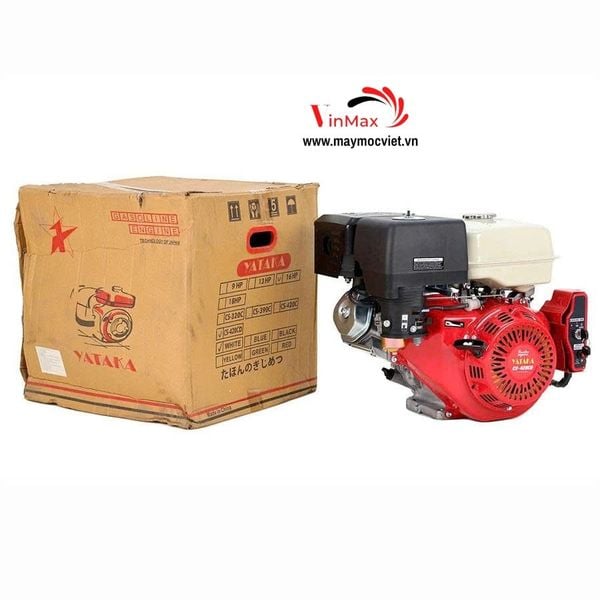 Động Cơ Xăng 15HP Yataka CS-420CD Tua Chậm Có Đề