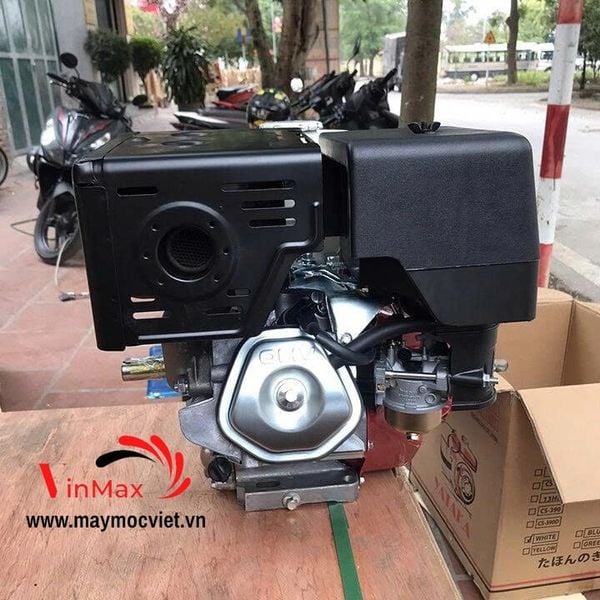 Động Cơ Xăng 15HP Yataka CS-420CD Tua Chậm Có Đề