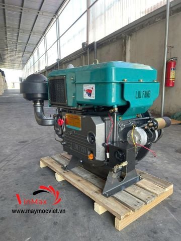Động Cơ Diesel Liufang 33HP Mát Gió Đề Điện LF33