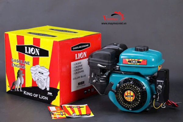 Động Cơ Nổ 7.5HP Lion 230E Đề Nổ Mạnh Mẽ