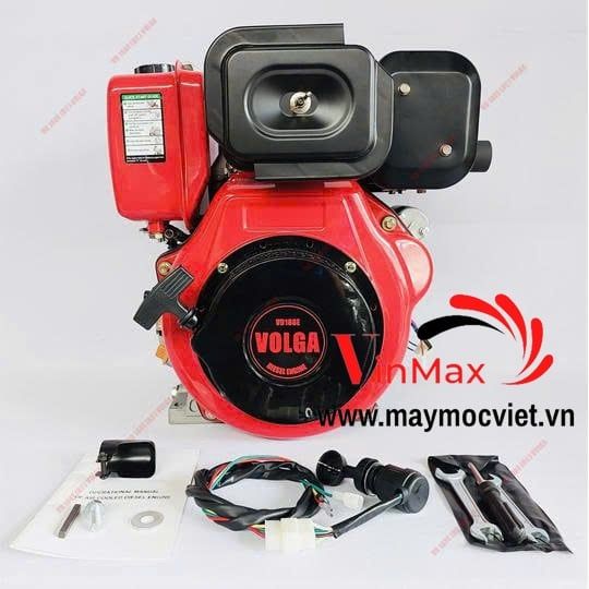 Động cơ nổ chạy dầu  VOLGA VD-188E (ĐỀ)