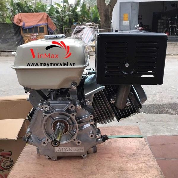 Máy Nổ 15HP Yataka CS-420D Cốt Thẳng Tốc Nhanh Đề Điện