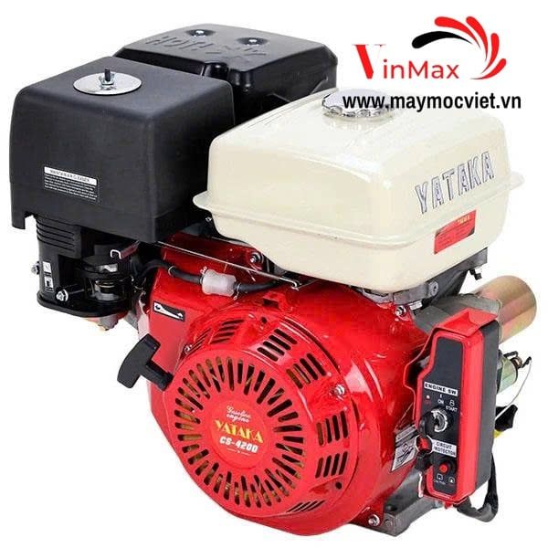 Máy Nổ 15HP Yataka CS-420D Cốt Thẳng Tốc Nhanh Đề Điện
