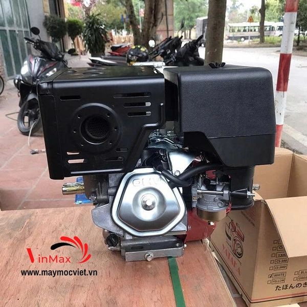 Máy Nổ 15HP Yataka CS-420D Cốt Thẳng Tốc Nhanh Đề Điện