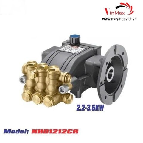 Đầu Bơm Rửa Xe Hawk NHD-1212CR Công Suất 2.2–3.6KW