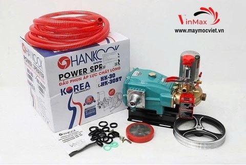 Đầu Phun Xịt 2HP Áp Lực Cao Hankook HK-30STH Piston Sứ