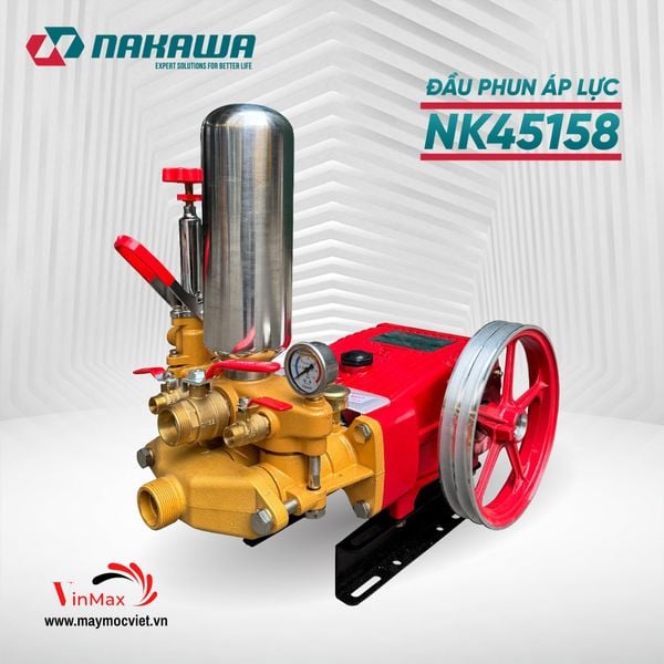 Đầu Xịt Áp Lực Nakawa NK48158 15HP