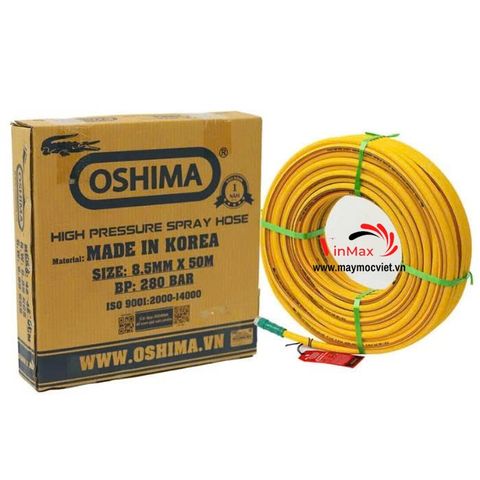 Dây Phun Áp Lực Oshima Hàn Quốc 8.5mm × 50m