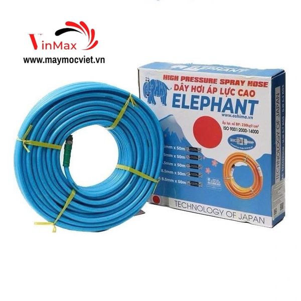 Dây Phun Áp Lực Cá Sấu Elephant No.2 8.5mm x 50m