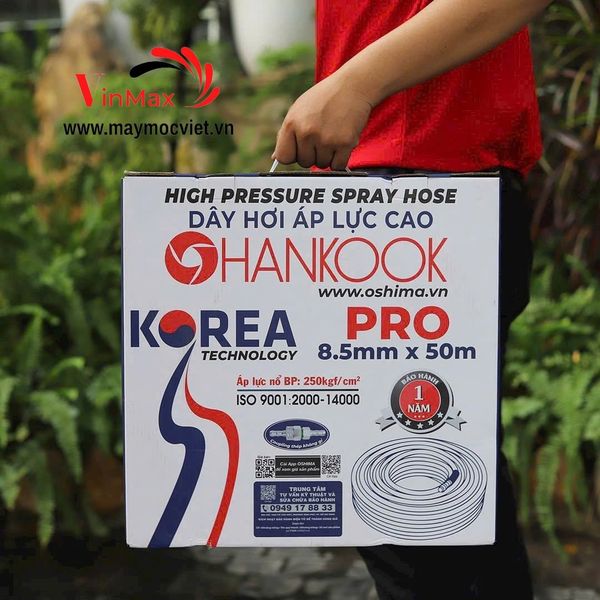 Dây xịt áp lực Hankook Pro – 8.5mm x 50m