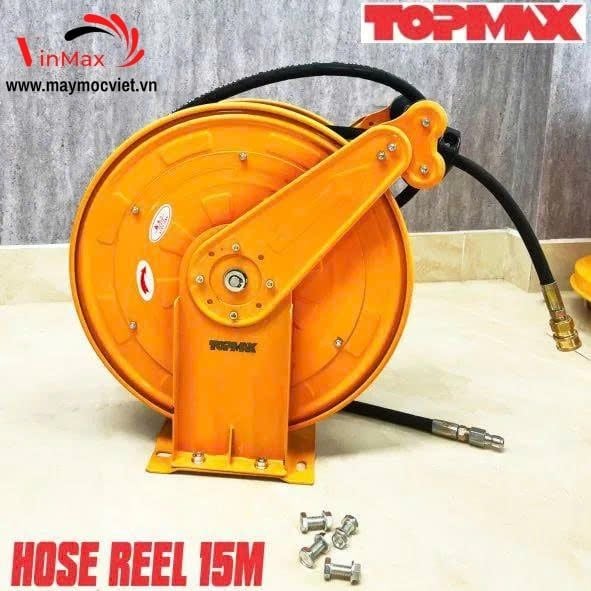Cuộn Dây Rửa Xe Tự Rút 2 Lõi Topmax 15 Mét