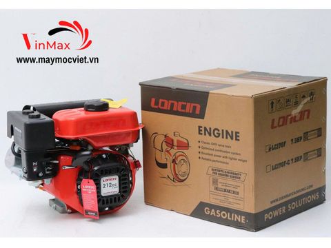 Động Cơ Nổ 4 Thì Loncin LC170F 7.5HP (Cốt Thẳng)