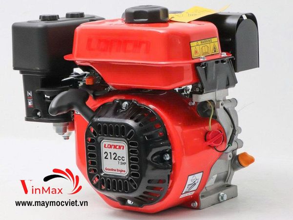 Động Cơ Nổ 4 Thì Loncin LC170F 7.5HP (Cốt Thẳng)