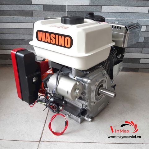 Động Cơ Xăng Wasino Đề Nổ 7.5HP Cốt Thẳng