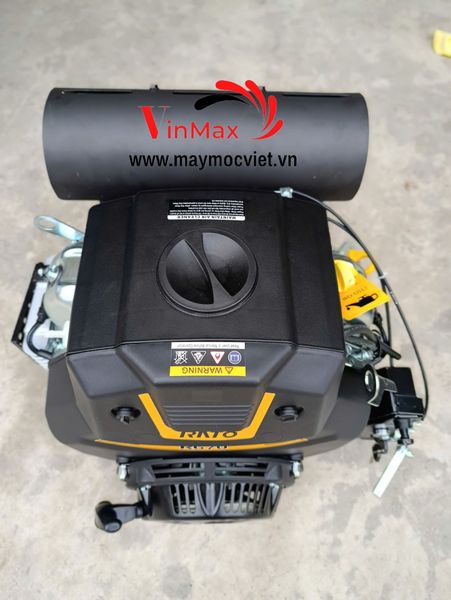 Động cơ xăng đề điện Rato R670EH kèm acquy