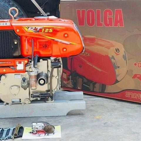 Động Cơ Nổ Chạy Dầu Volga RT-125DI