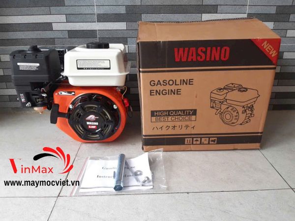 Động cơ xăng Wasino 7.5 HP cốt thẳng
