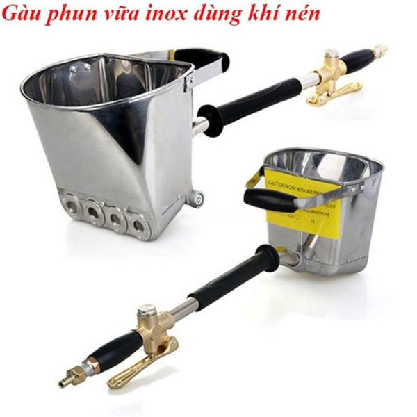 Gàu phun vữa Sika
